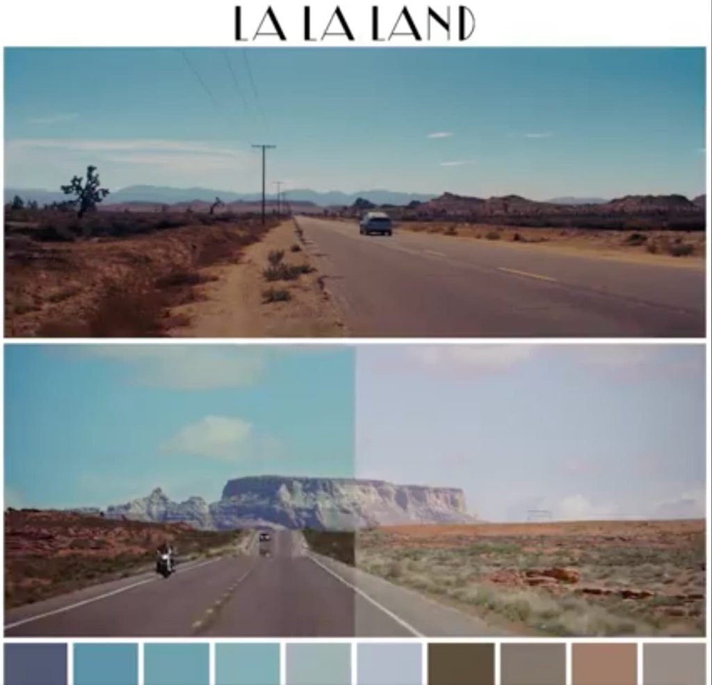 la la land luts
