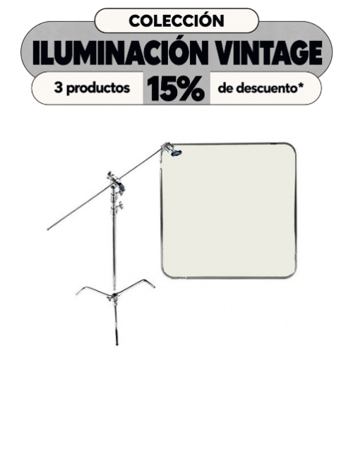 Kit marco Lastolite 1,1x1,1m con filtro WD Half + Ceferino Avenger A2030DKIT
