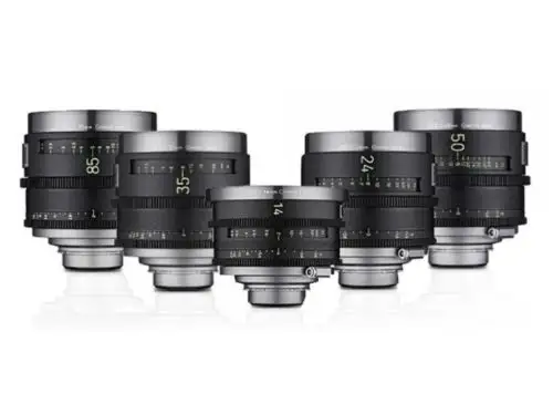 Kit 5 Objetivos Samyang Xeen Meister: 14mm, 24mm, 35mm, 50mm, 85mm