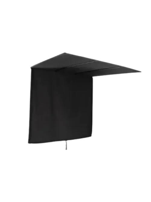 Bandera negra Floppy Avenger 122x122 cm