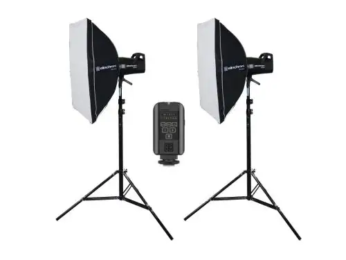 Kit 2 Flash Elinchrom Compacto ELC 500