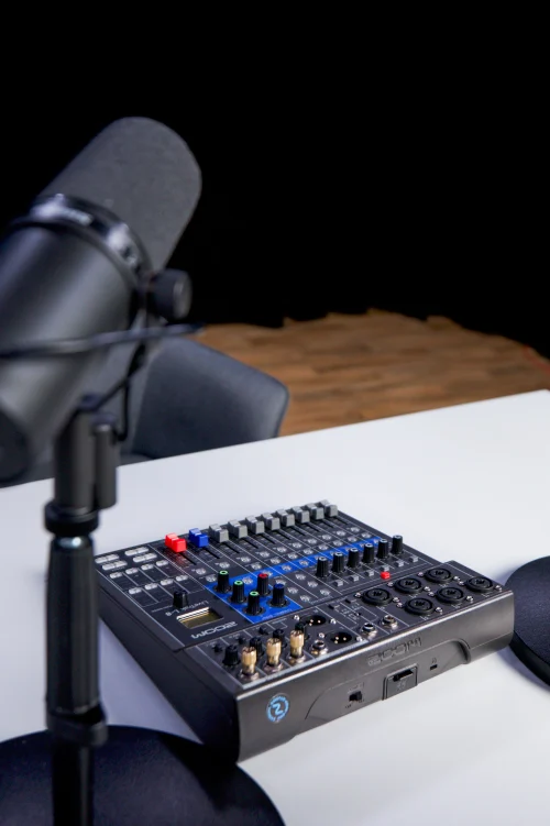 Pack Podcast Shure + Sennheiser + Zoom