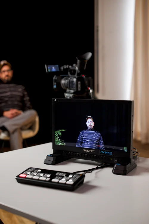 Panasonic + Manfrotto + Blackmagic Streaming Pack