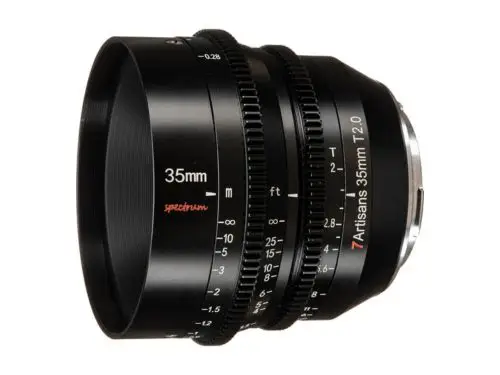 7Artisans 35mm T2.0 Spectrum Cine Lens