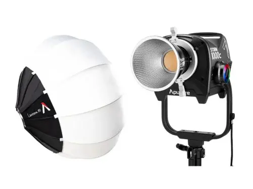 Foco LED Aputure Storm S1000c 1000W BLAIRCG con lantern