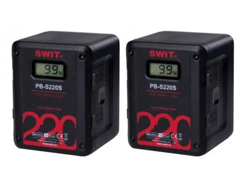 Pack 2 Baterías V-Lock SWIT 220WH PB-S220S