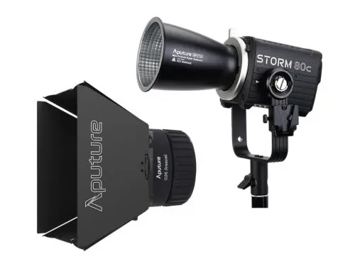 Foco LED Aputure Storm S80c 80W BLAIRCG con lente fresnel