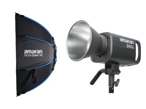 Foco LED Amaran 300c 300W RGBWW con softbox 90cm