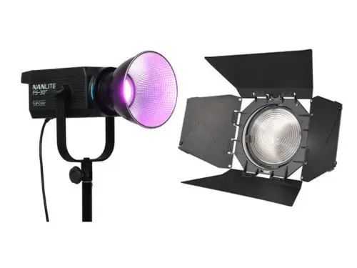 LED Light Nanlite FS-300C RGBW with Fresnel Lens