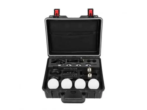 Kit 4 bombillas LED RGBWW Pavobulb Nanlite 10C