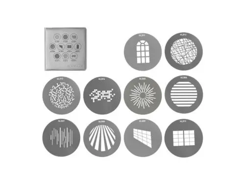Kit 10 Gobos Nanlite