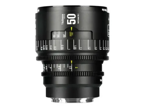 7Artisans 50mm T2.1 Infinite Series Cine PL Lens