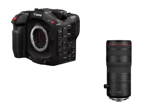 Canon EOS C80 6K FF + Objetivo Canon RF 24-105mm F2.8L IS USM Z