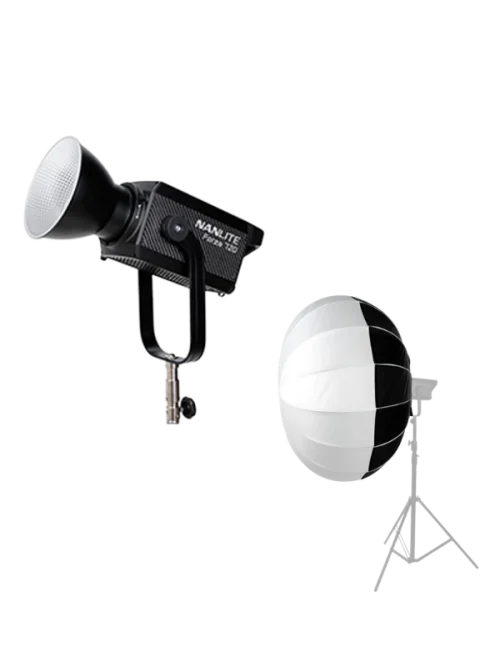 Foco LED Nanlite Forza 720B 2700K-6500K con Lantern softbox Nanlite 120 cm