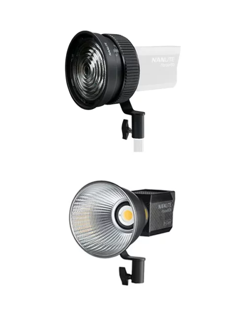 Foco LED bicolor Nanlite Forza 60B 2700K-6500K + Lente Fresnel Nanlite FL-11