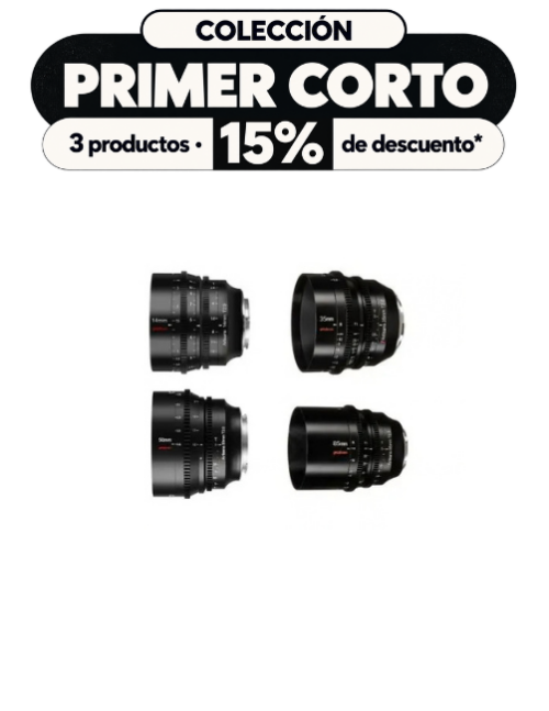 7Artisans 14mm, 35mm, 50mm, 85mm T2.0/2.9 Spectrum Cine 4-Lens Kit