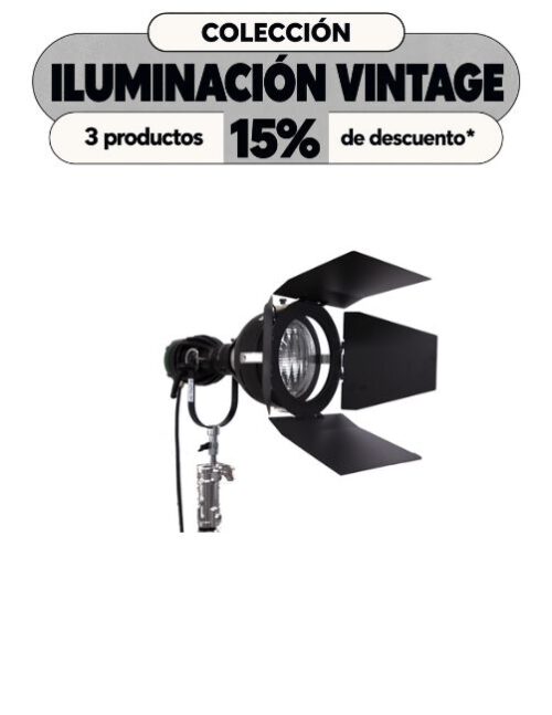 Foco PAR HMI Joker2 K5600 1600W 5600K con lentes intercambiables