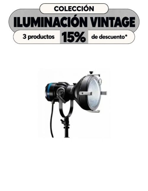 Foco PAR HMI Joker2 K5600 800W 5600K con lentes intercambiables